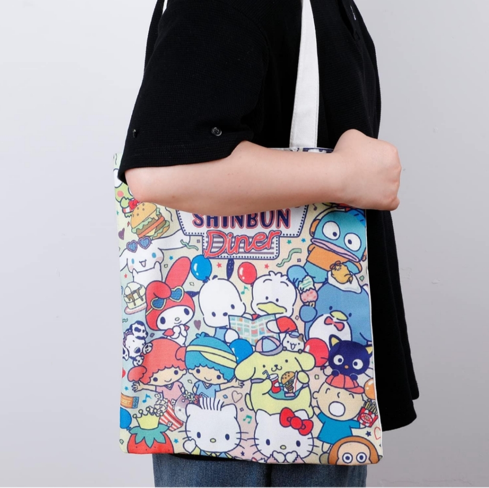Hello Kitty and friends tote canvas bag